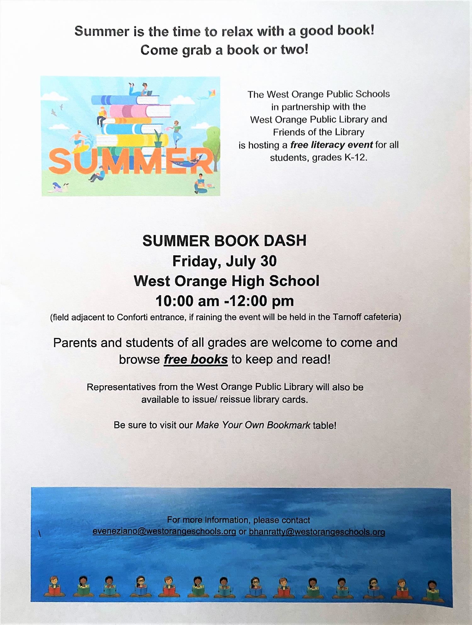 Summer Book Dash